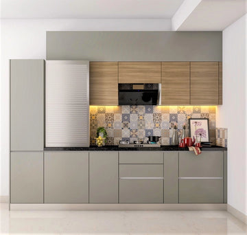 Budget Kitchen with Handleless Cabinets